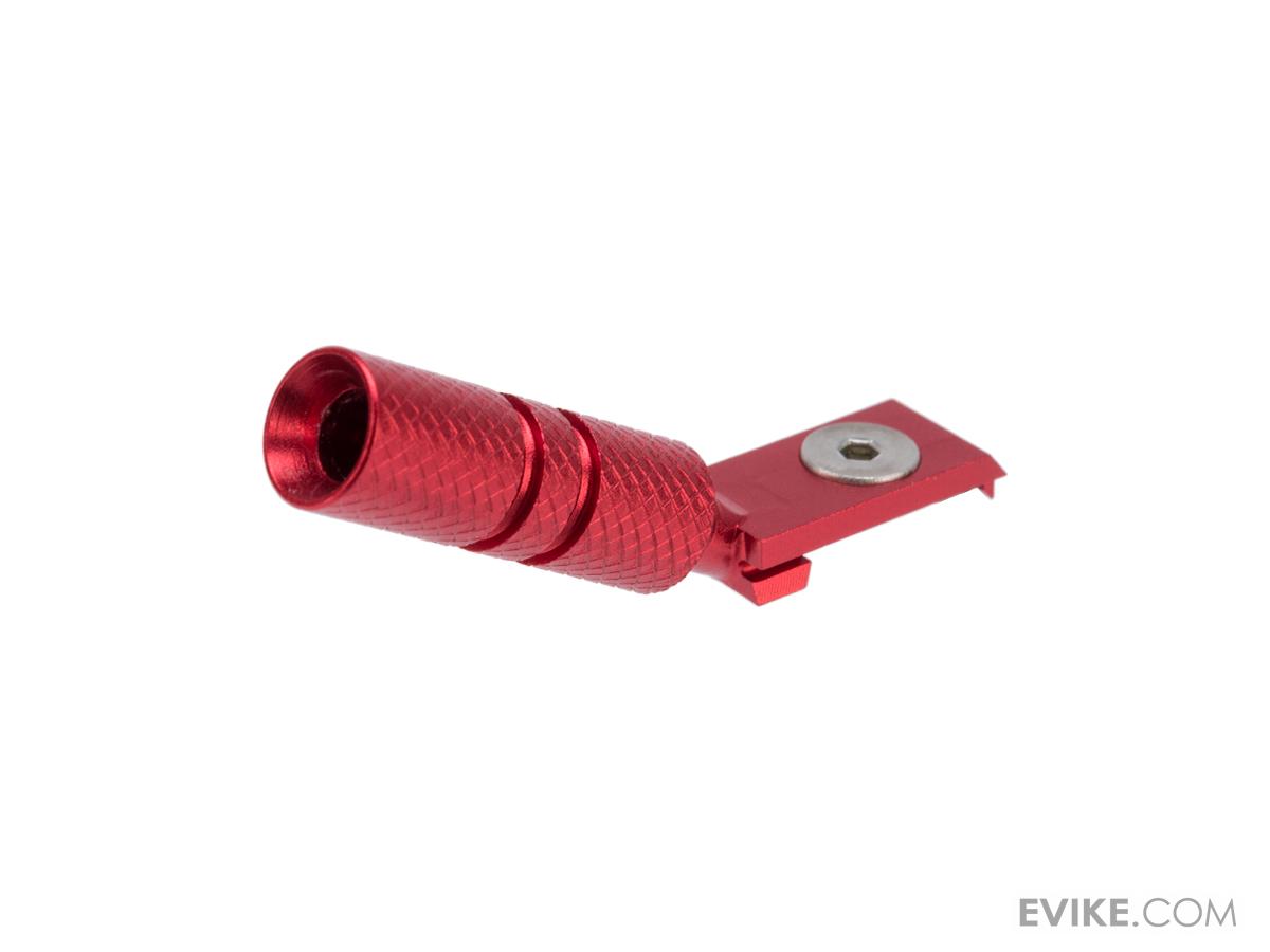 Dynamic Precision Angled Cocking Handle for Hi-Capa Series Airsoft GBB (Model: Type B / Red)