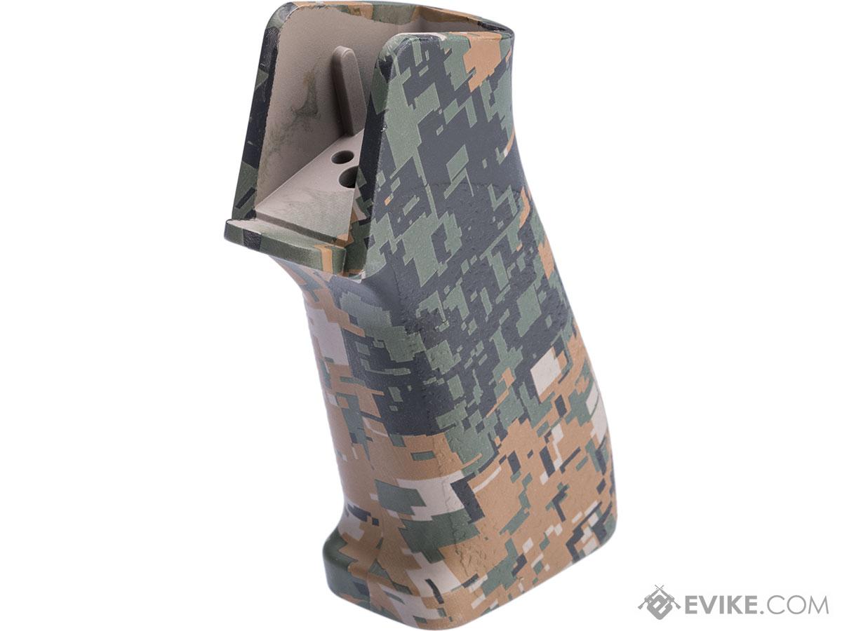 DYTAC Camo TD Style Motor Grip for M4 / M16 Series Airsoft AEG Rifles (Color: Digital Woodland)