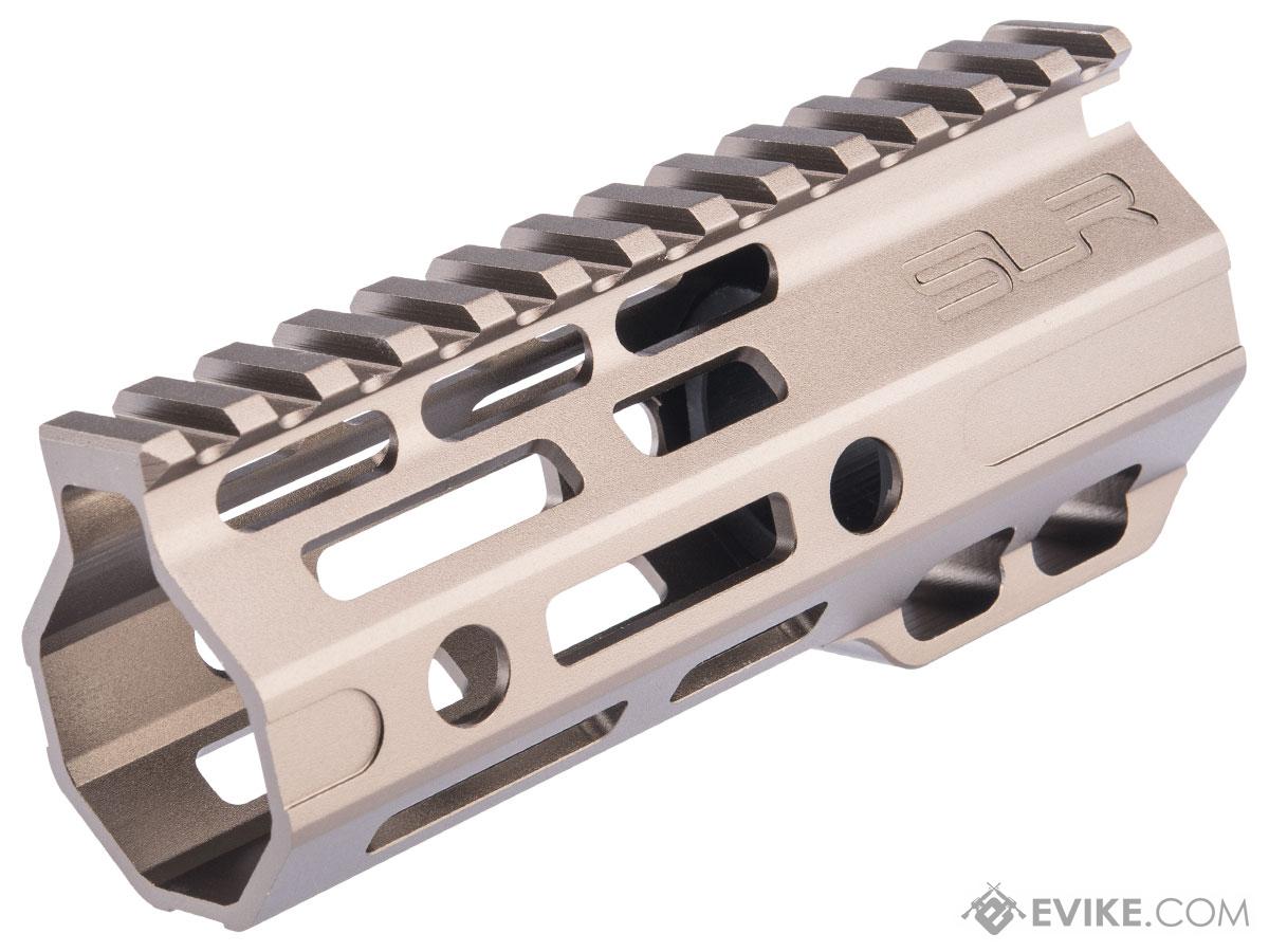 Dytac SLR Licensed ION Lite M-LOK Handguard for M4/M16 Airsoft AEG Rifles (Model: 5.5 / Dark Earth)