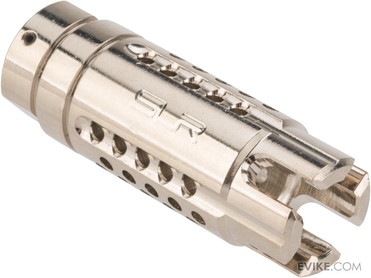 SLR Rifleworks Licensed Ti Synergy 5.56 Compensator for 14mm Negative Threaded Airsoft Barrels