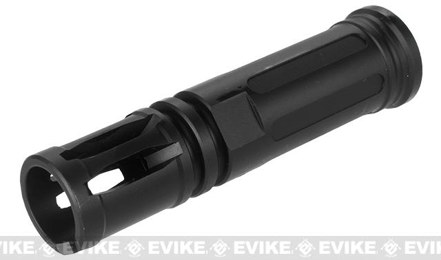 Echo1 MK1 L Black Flash Hider  (Thread: 14mm Negative)