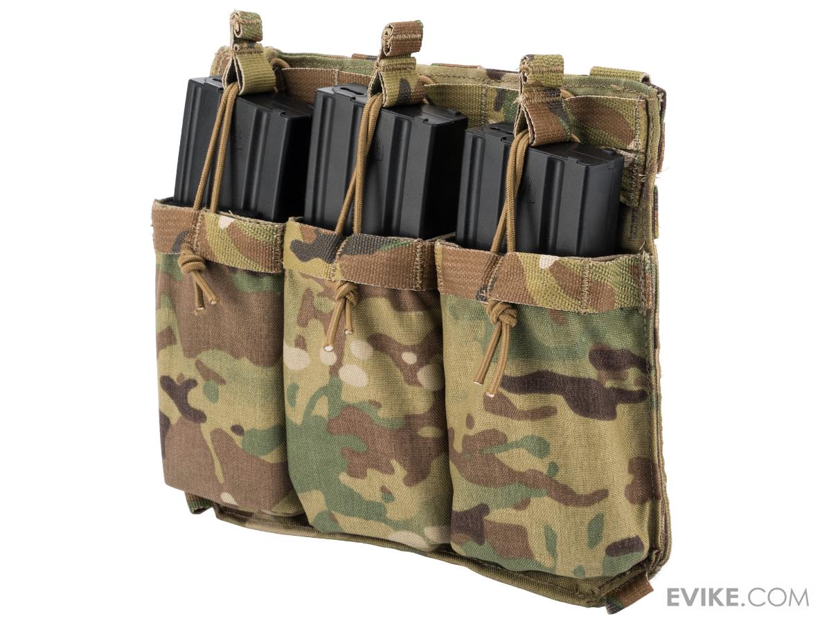 Eagle Industries Removable Front Flap Modular Panel w/ Triple M4 Magazine Pouches (Color: Multicam)