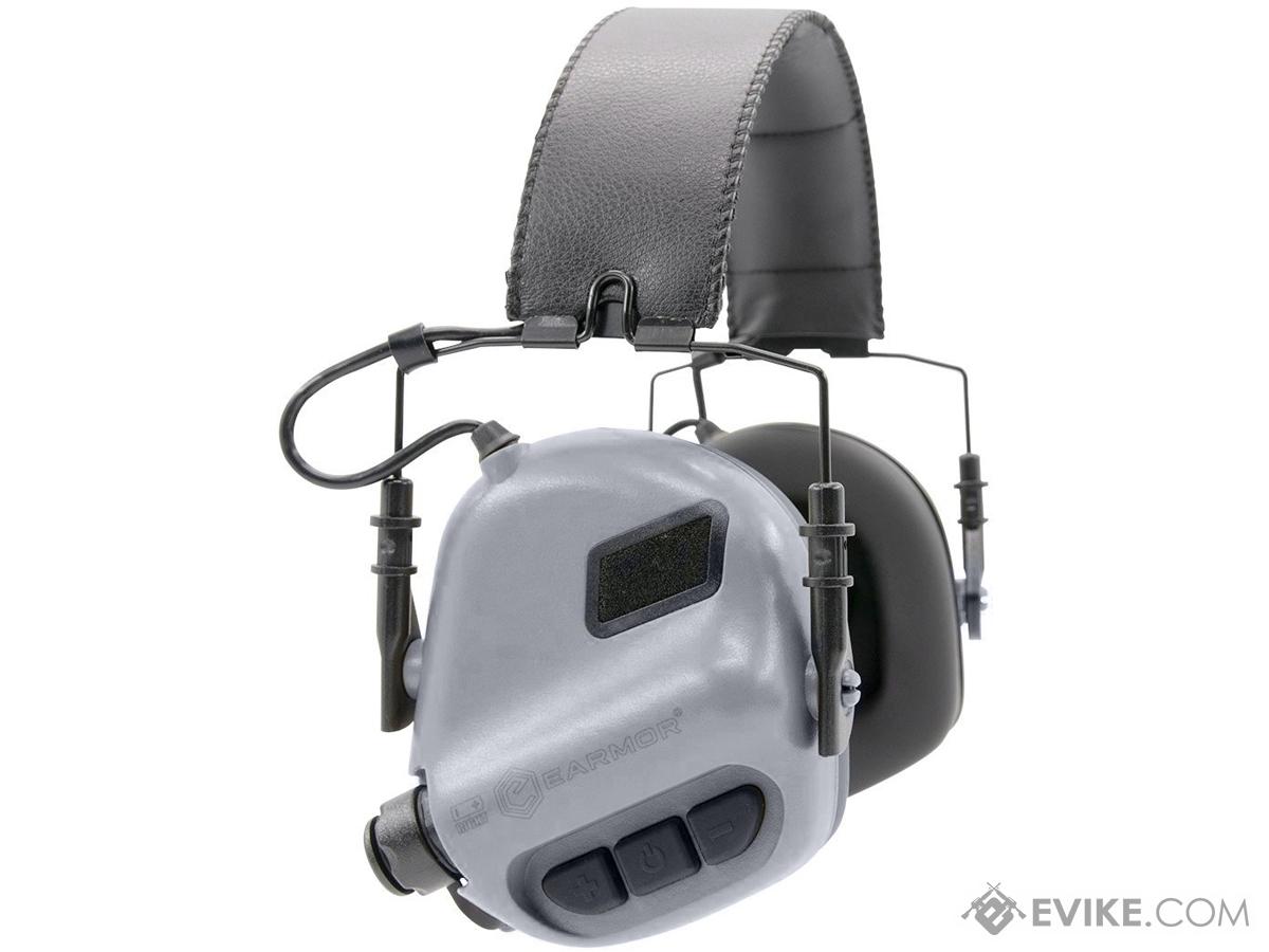 OPSMEN Earmor M31 Electronic Sound Amplifying Hearing Protector (Color: Cadet Grey)