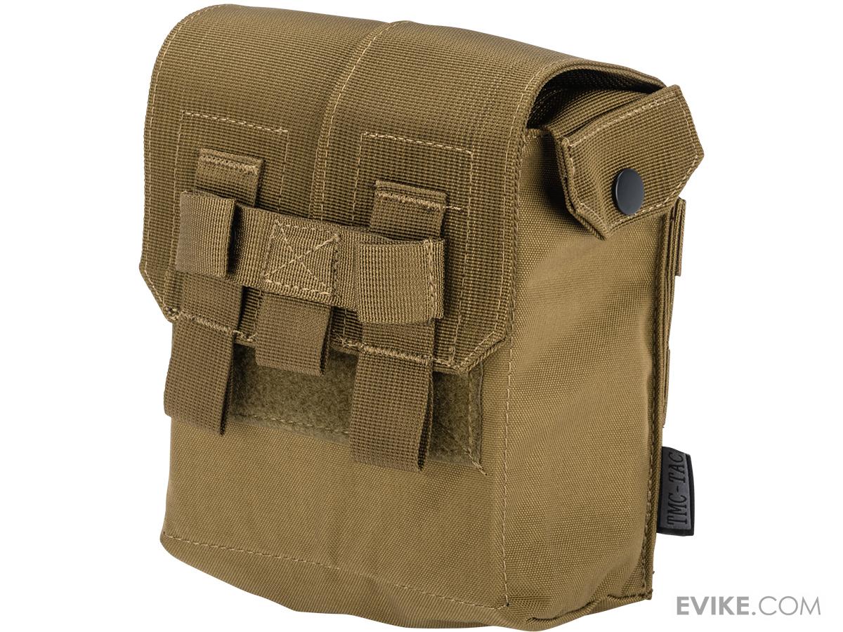 TMC MOLLE M249 200Rd Ammunition Pouch (Color Khaki), Tactical Gear/Apparel, Pouches, Mag