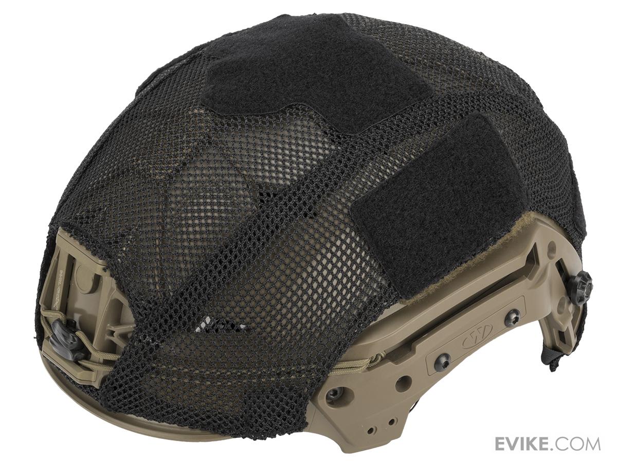 TMC Mesh Style Cover for Bump Style Helmets (Color Black), Tactical