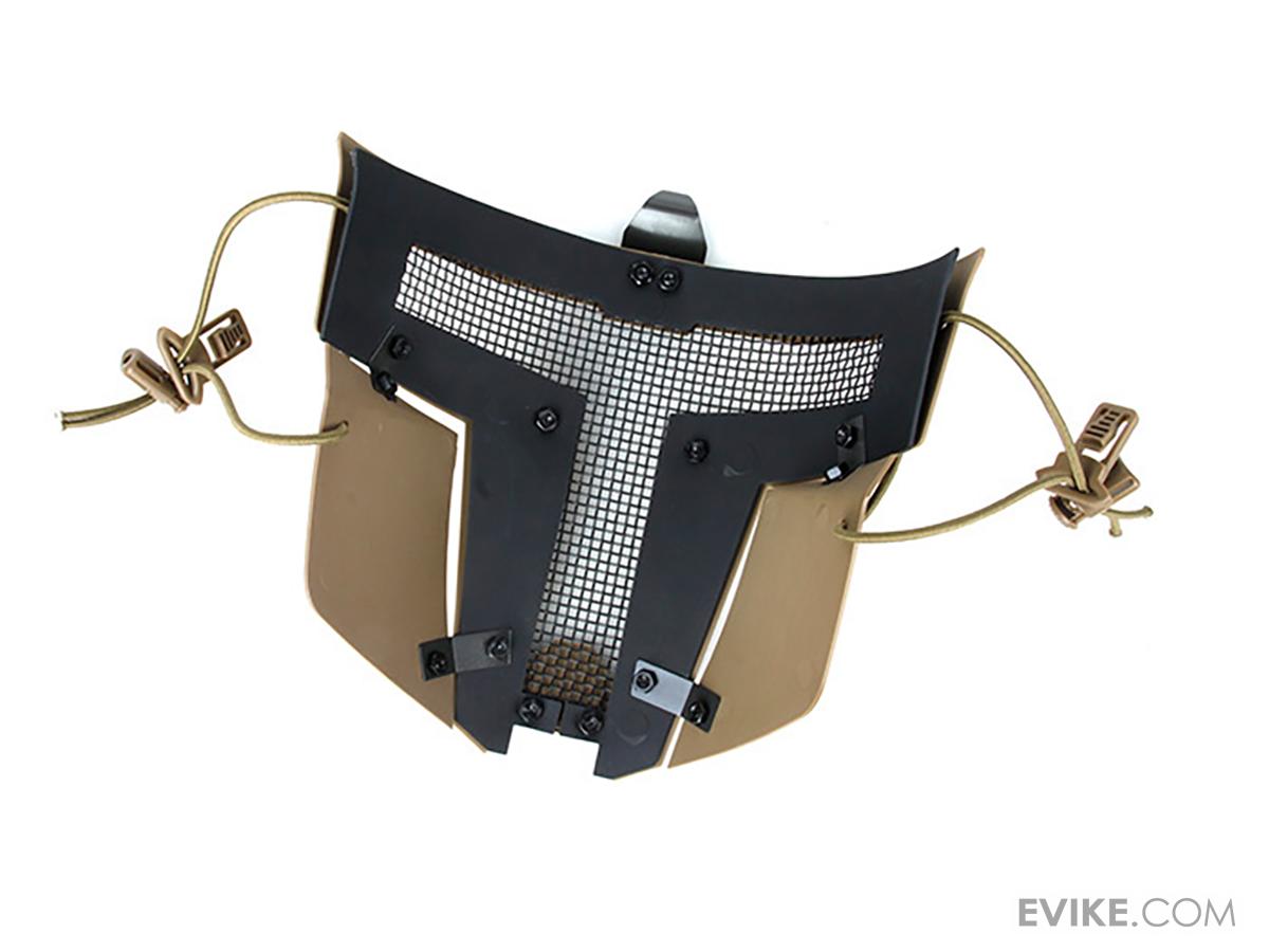 TMC SPT Mesh Face Mask for Bump Helmets (Color: Coyote Brown