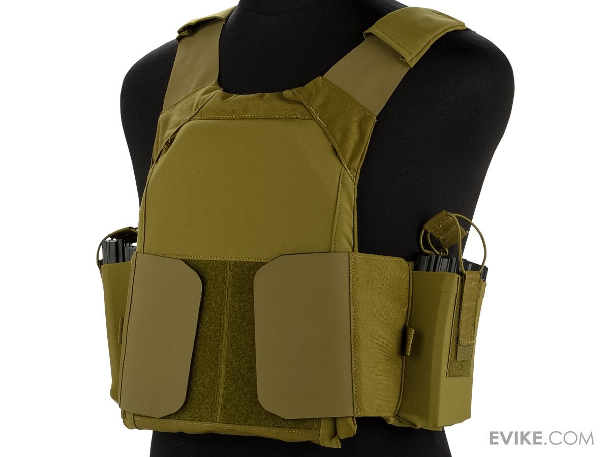 TMC Slick Style LV Plate Carrier (Color: Khaki), Tactical Gear/Apparel, Body  Armor & Vests -  Airsoft Superstore