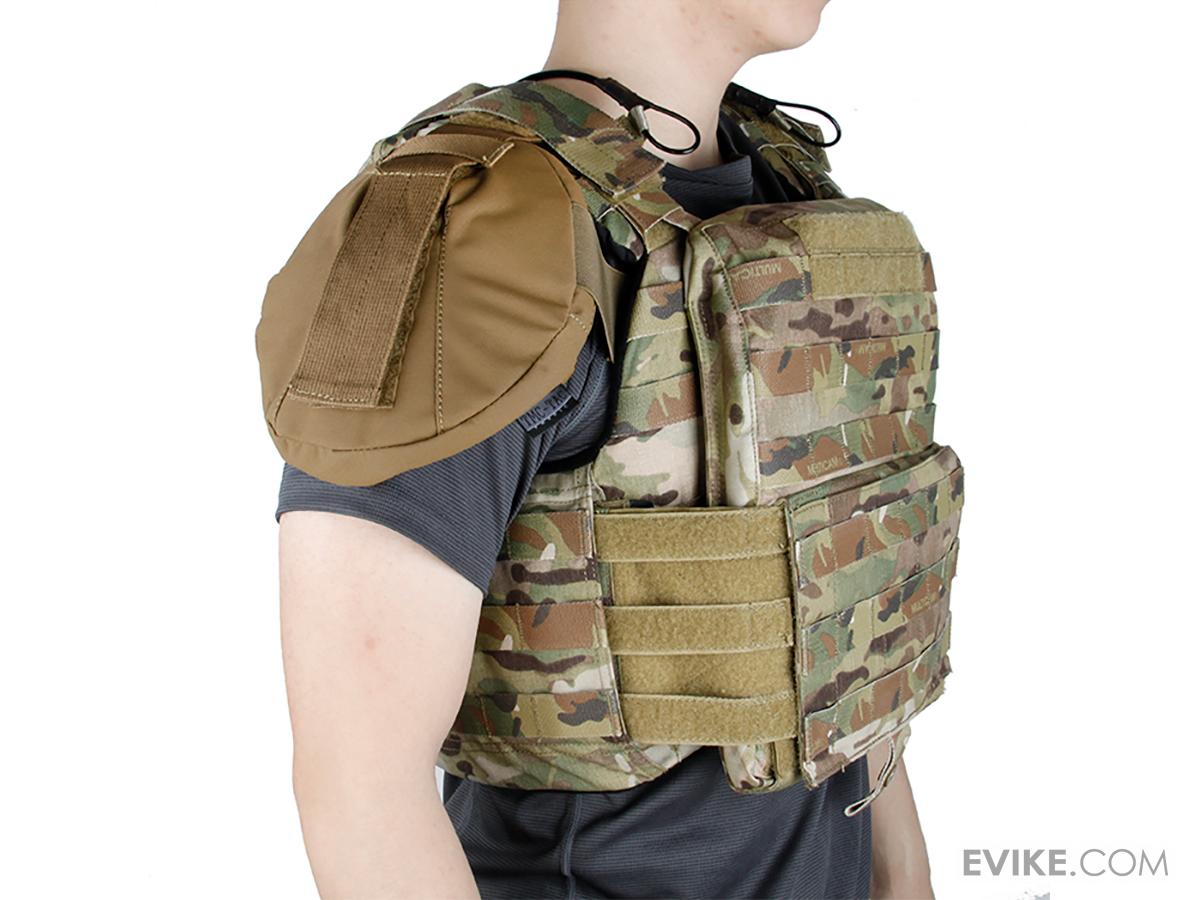 TMC Mock Shoulder Armor for High Speed Style Plate Carriers (Color