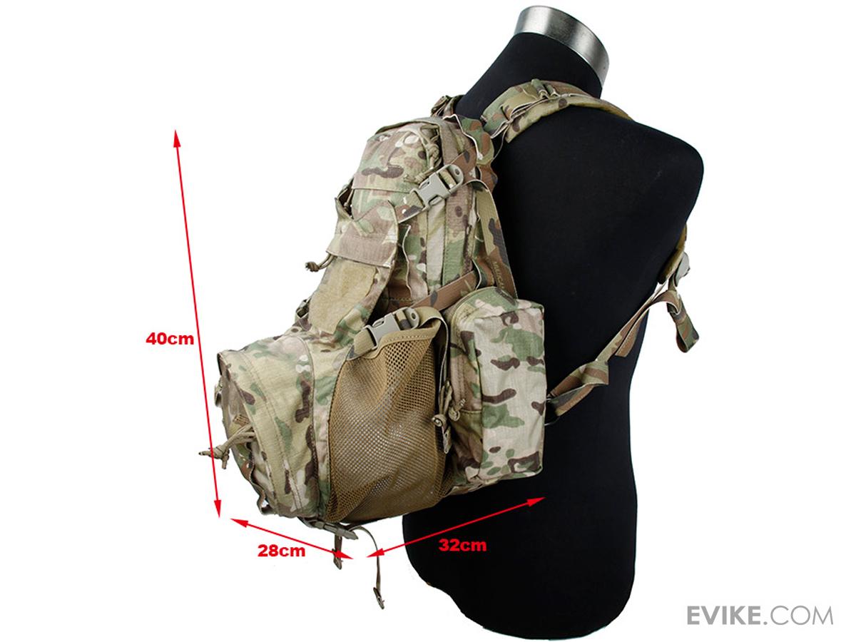 TMC YOTE Tactical Backpack with Helmet Carrier (Color Multicam), Tactical Gear/Apparel, Bags