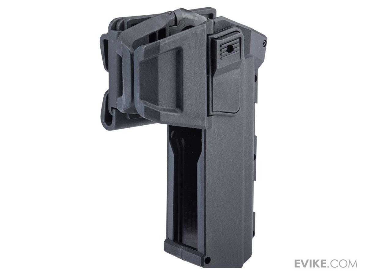 Army Force Tactical Glock 17/18 Hard Shell Level 2 Retention Holster (Color: Black / MOLLE QD)