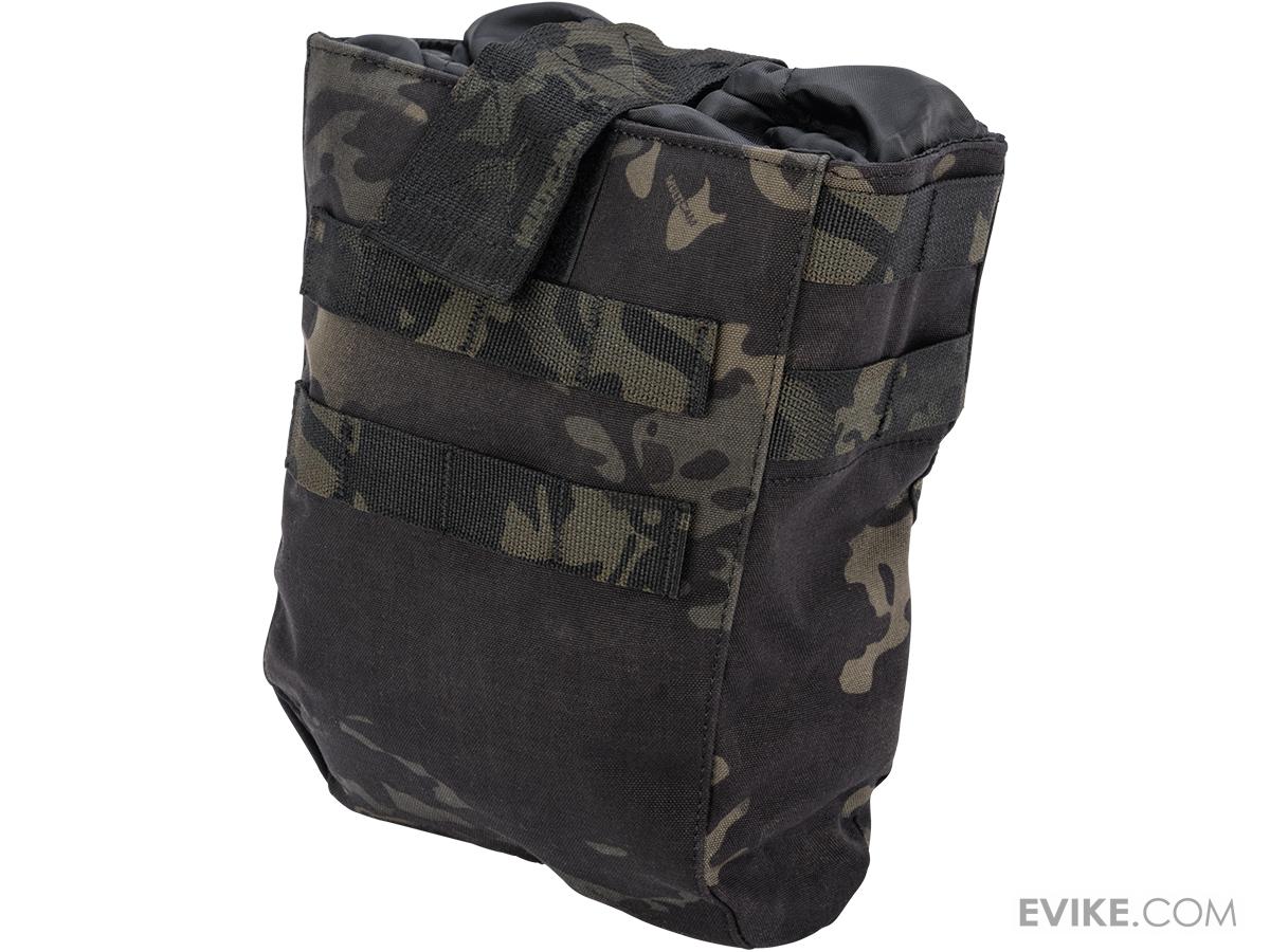 TMC Curve RollUp Dump Pouch w/ MOLLE (Color Multicam Black), Tactical