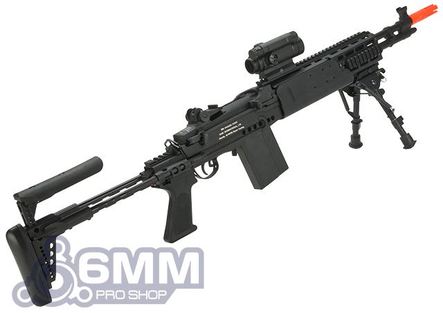 SAGE International Licensed Full Metal "Evil Black Rifle" M14 EBR ...