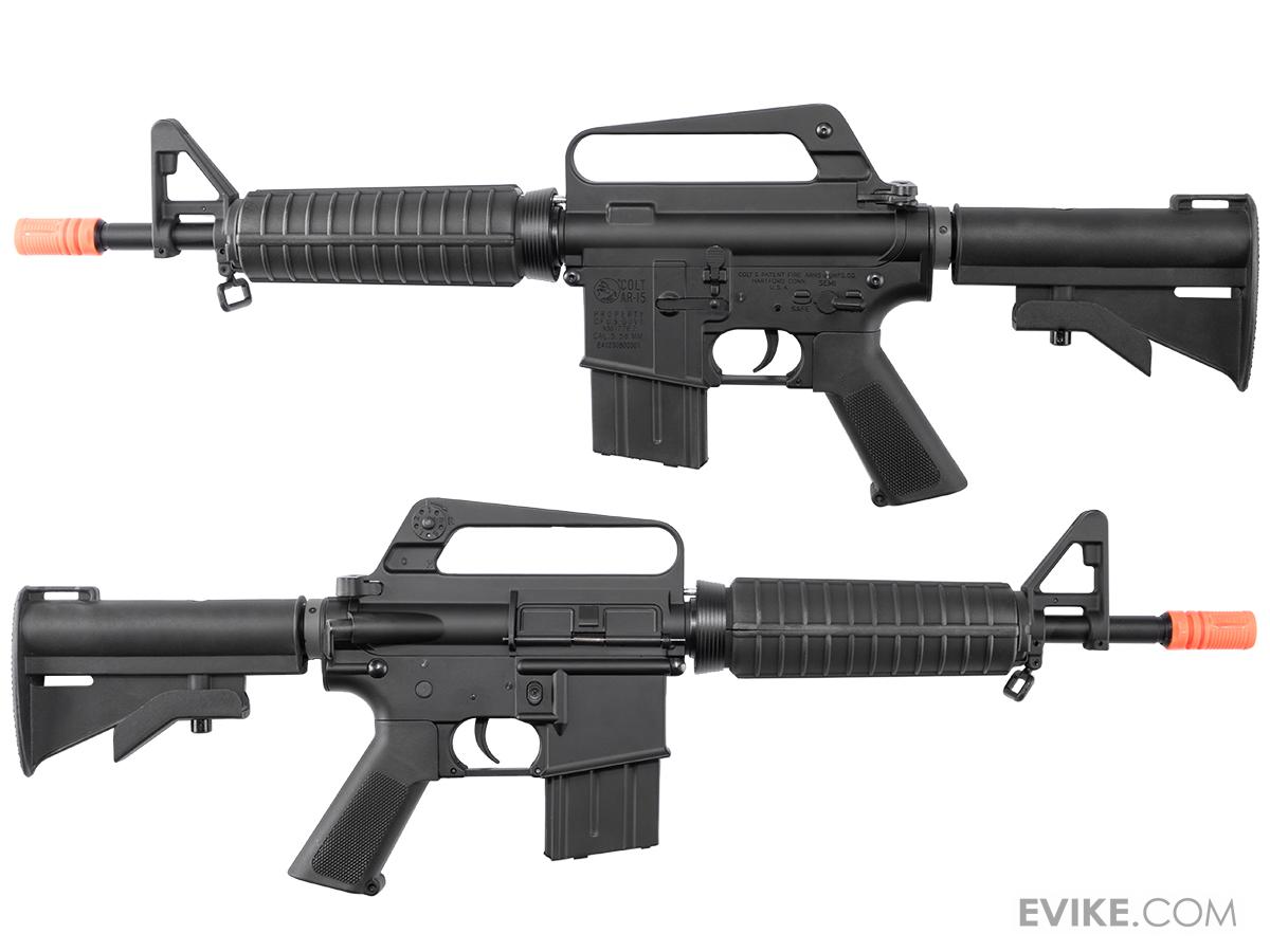 Cybergun x Colt XM177E2 Airsoft AEG Rifle w/ Quick Release Spring