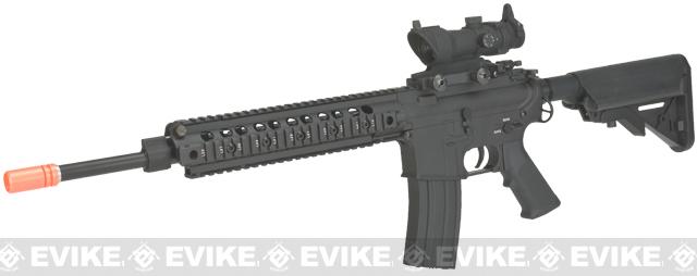 E&C Airsoft 14.5 Patrol Rifle Full Metal Airsoft AEG - Black