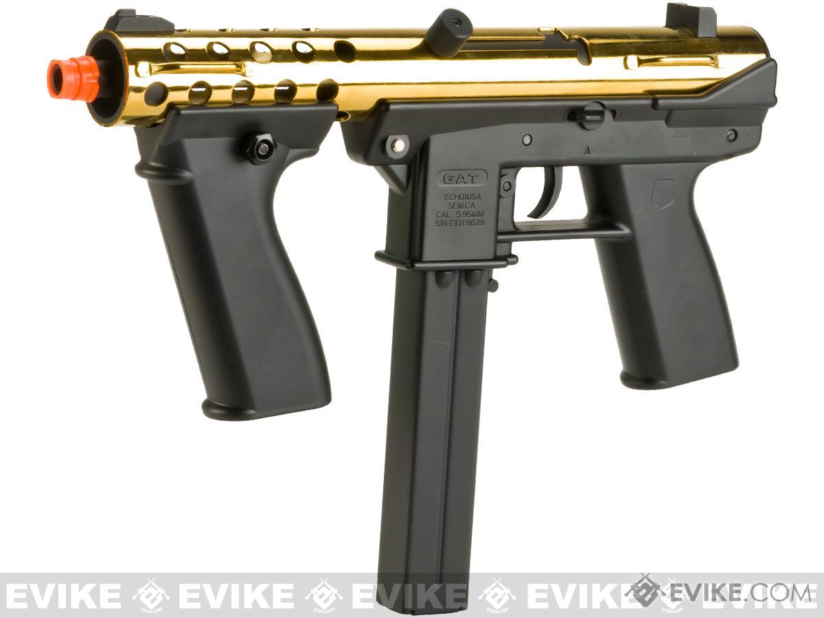 Echo1 General Assault Tool (GAT) Airsoft AEG Sub Machine Gun (Color: Gold)