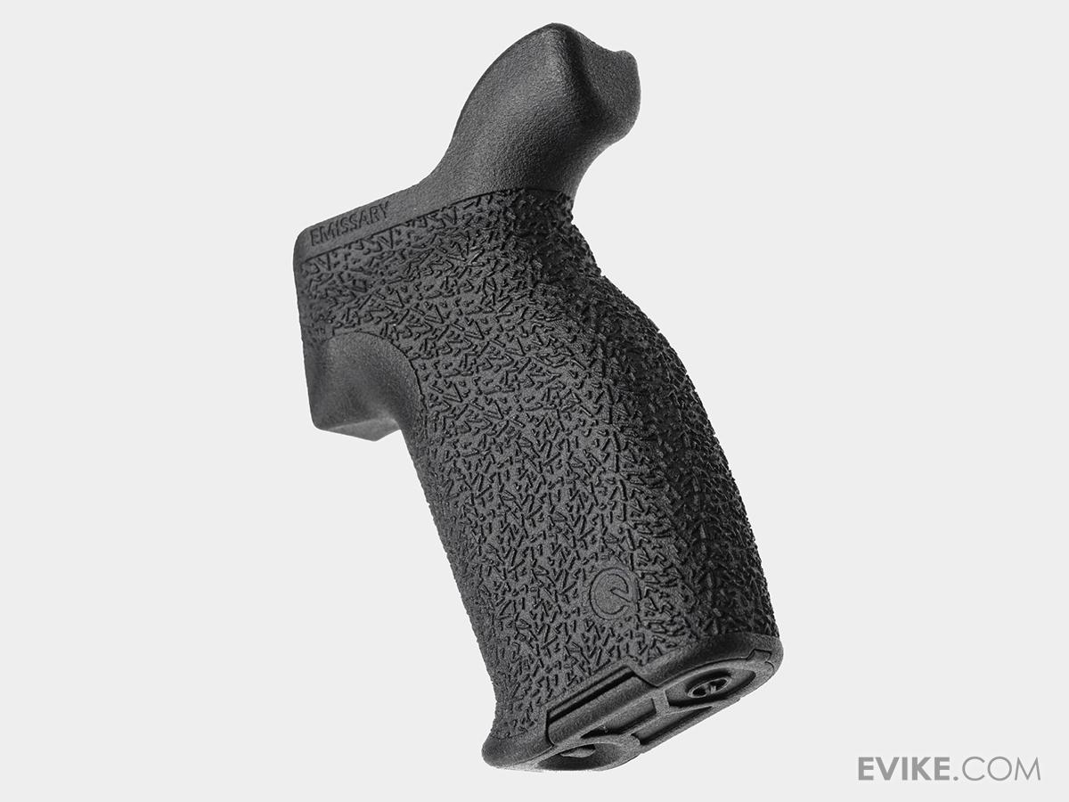 Emissary Development Compact Axle Grip for AR Rifles (Color: Flat