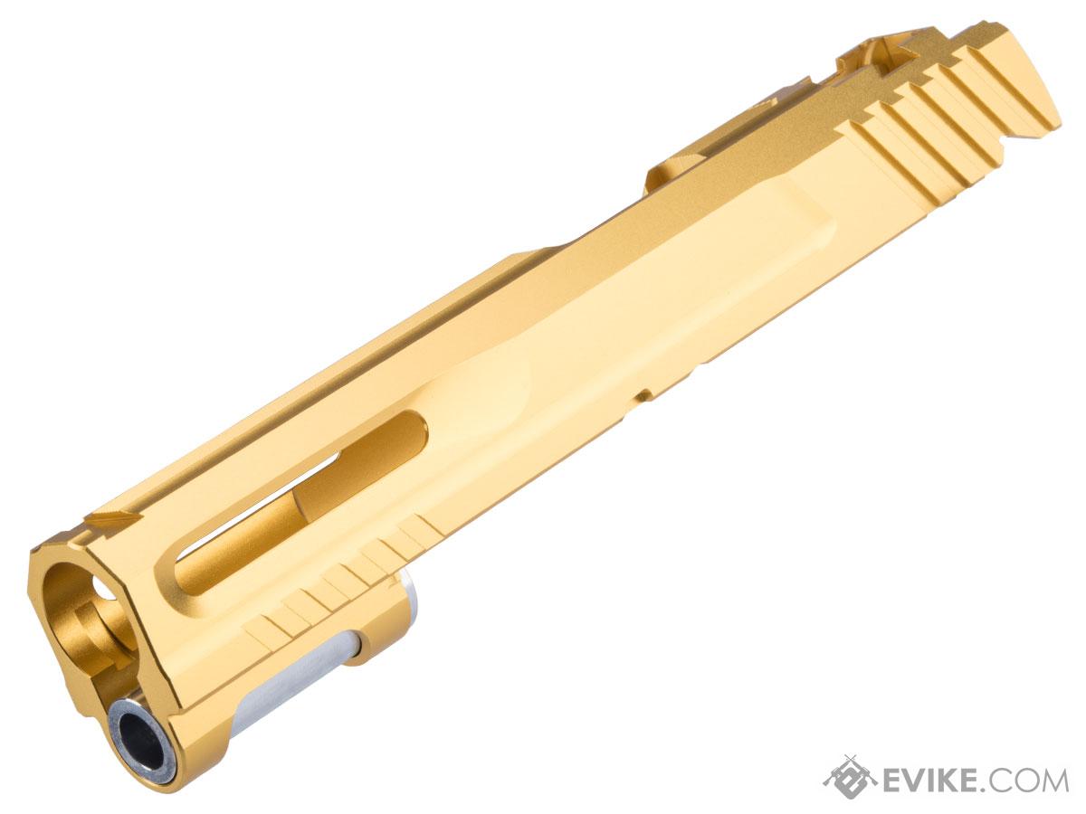 EDGE Custom NORRIS Standard Slide for Tokyo Marui 1911 / Hi-CAPA Gas Blowback Airsoft Pistols (Color: Gold)