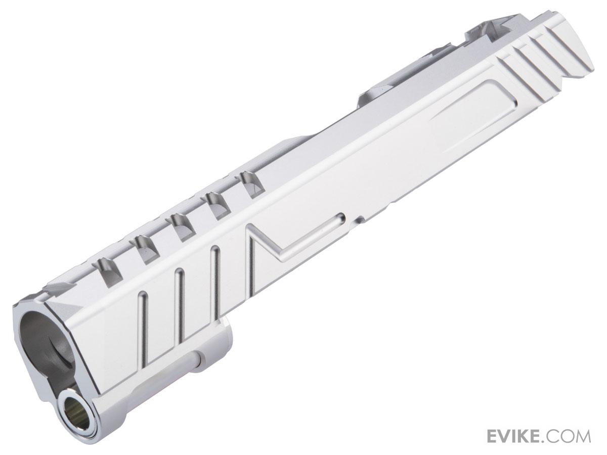 EDGE Custom DIVA Standard Slide for Tokyo Marui 1911 / Hi-CAPA Gas Blowback Airsoft Pistols (Color: Silver)