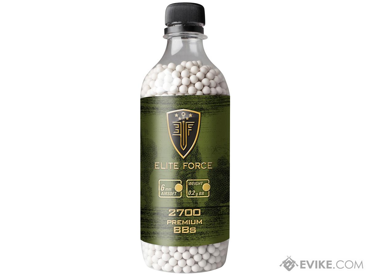Elite Force Premium 6mm Airsoft BBs (Weight: .20g / 2700 Rounds)
