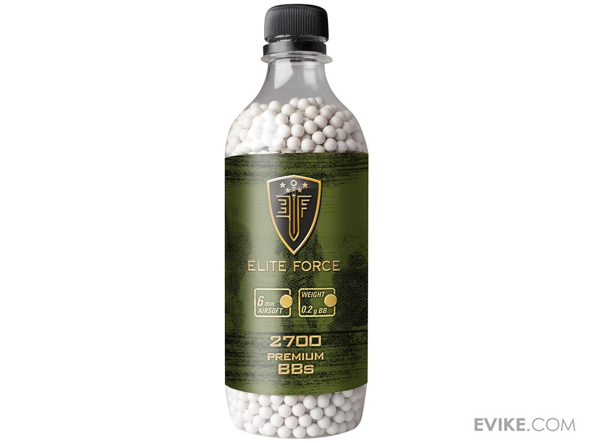 Elite Force Premium 6mm Airsoft BBs (Weight .20g / 2700 Rounds