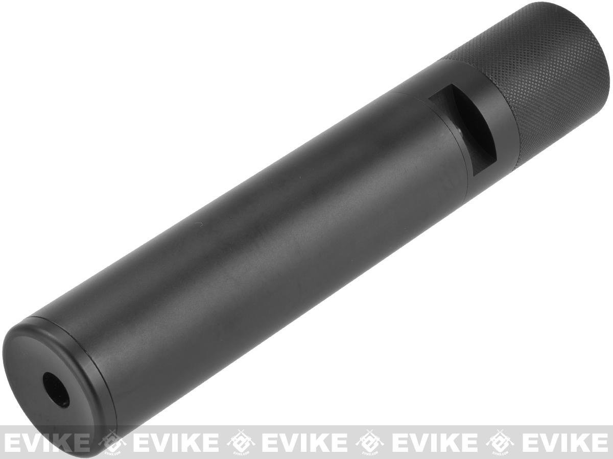 King Arms Eagle Force 195mm x 37mm QD Mock Silencer Tracer Unit (Color: Black)