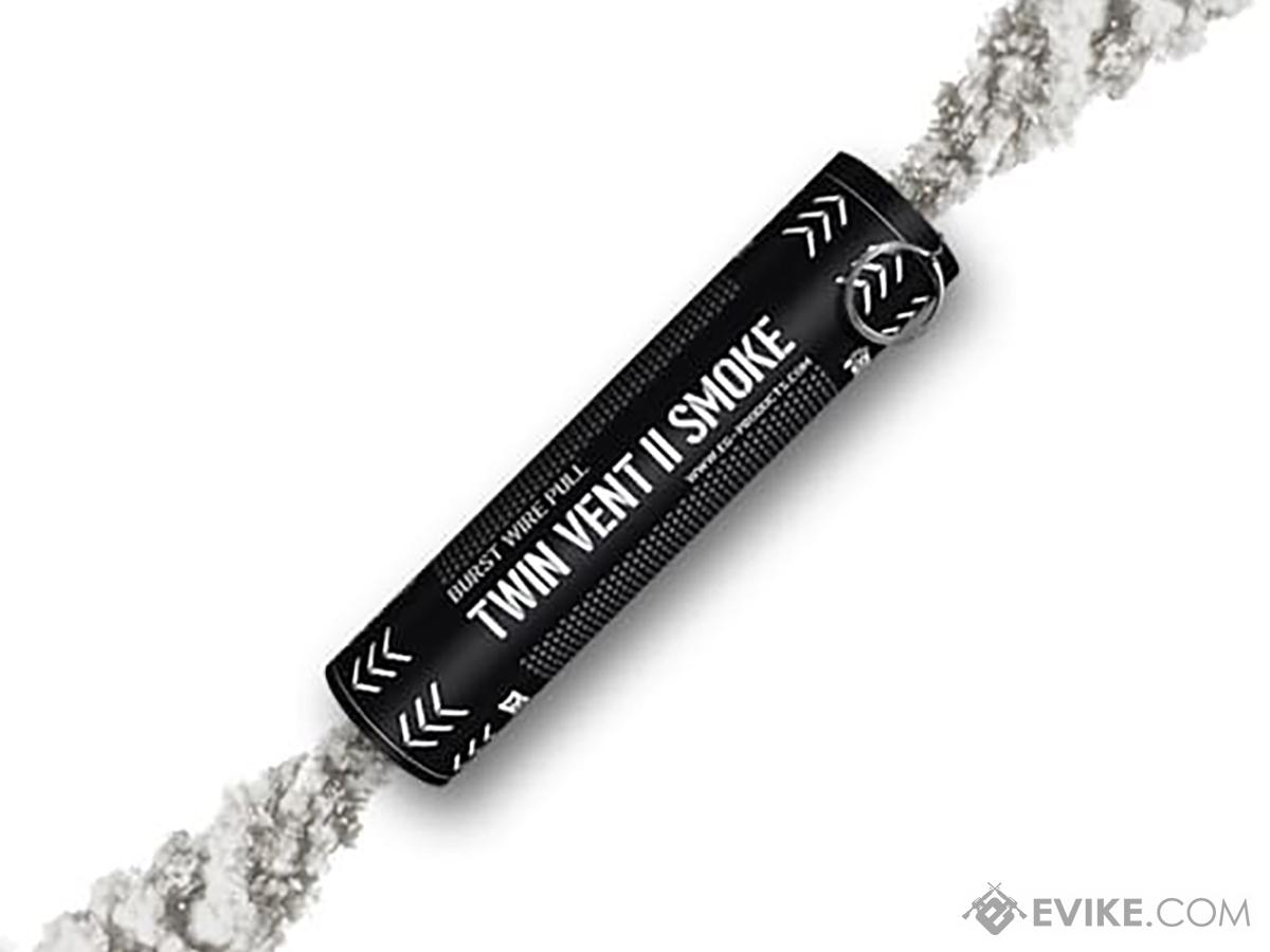 Enola Gaye Twin Vent II Wire Pull® Smoke Grenade (Color: White)