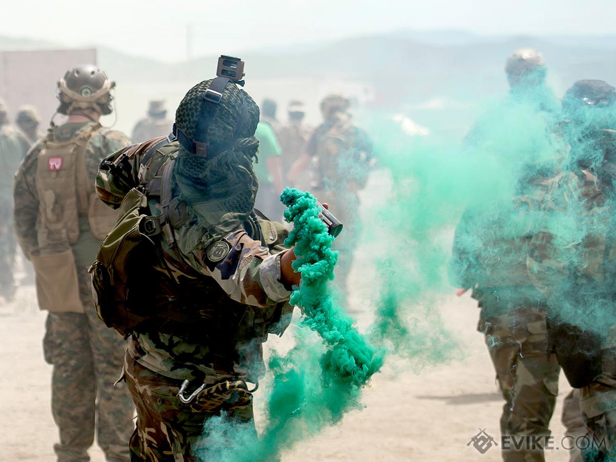 ENOLA GAYE - Fumigène WIRE PULL Goupille, Rose - Safe Zone Airsoft