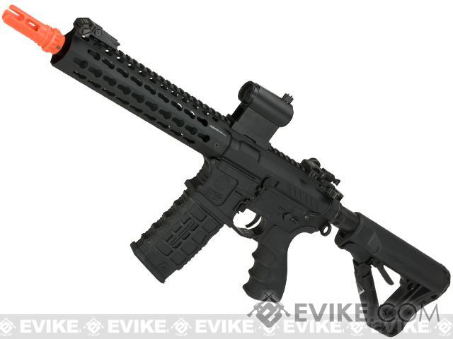 G&G Combat Machine CM16 SRL Airsoft M4 AEG Rifle with Keymod Rail (Package: Black / Gun Only)