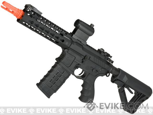 G&G Combat Machine CM16 SRS Airsoft M4 AEG Rifle with Keymod Rail (Package: Black / Gun Only)