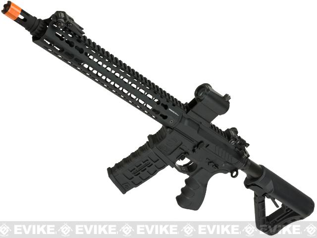 G&G Combat Machine CM16 SRXL Airsoft M4 AEG Rifle with Keymod Rail - 12 (Package: Black / Gun Only)