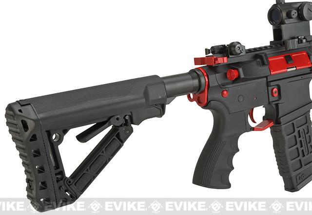 G G Combat Machine Cm16 Srxl Airsoft M4 Aeg Rifle With Keymod Rail 12 Red Package Red Gun Only Airsoft Guns Airsoft Electric Rifles Evike Com Airsoft Superstore