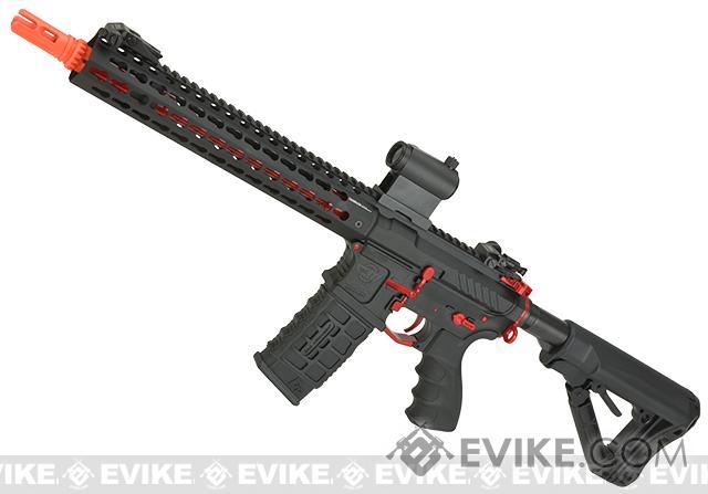 G&G Combat Machine CM16 SRXL Airsoft M4 AEG Rifle with Keymod Rail - 12 (Package: Red / Gun Only)