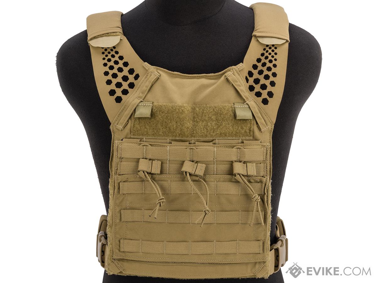 Eagle Industries Active Shooter Response Vest w/ Removable Front Flap (Color: Coyote Brown)