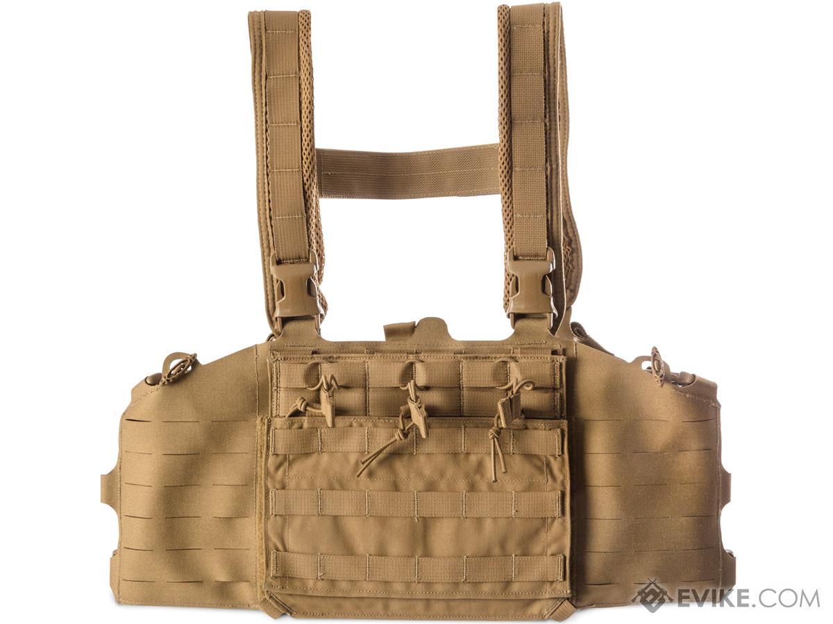 Eagle Industries Multi-Mission Chest Rig w/ Removable Front Flap (Color: Coyote Brown)