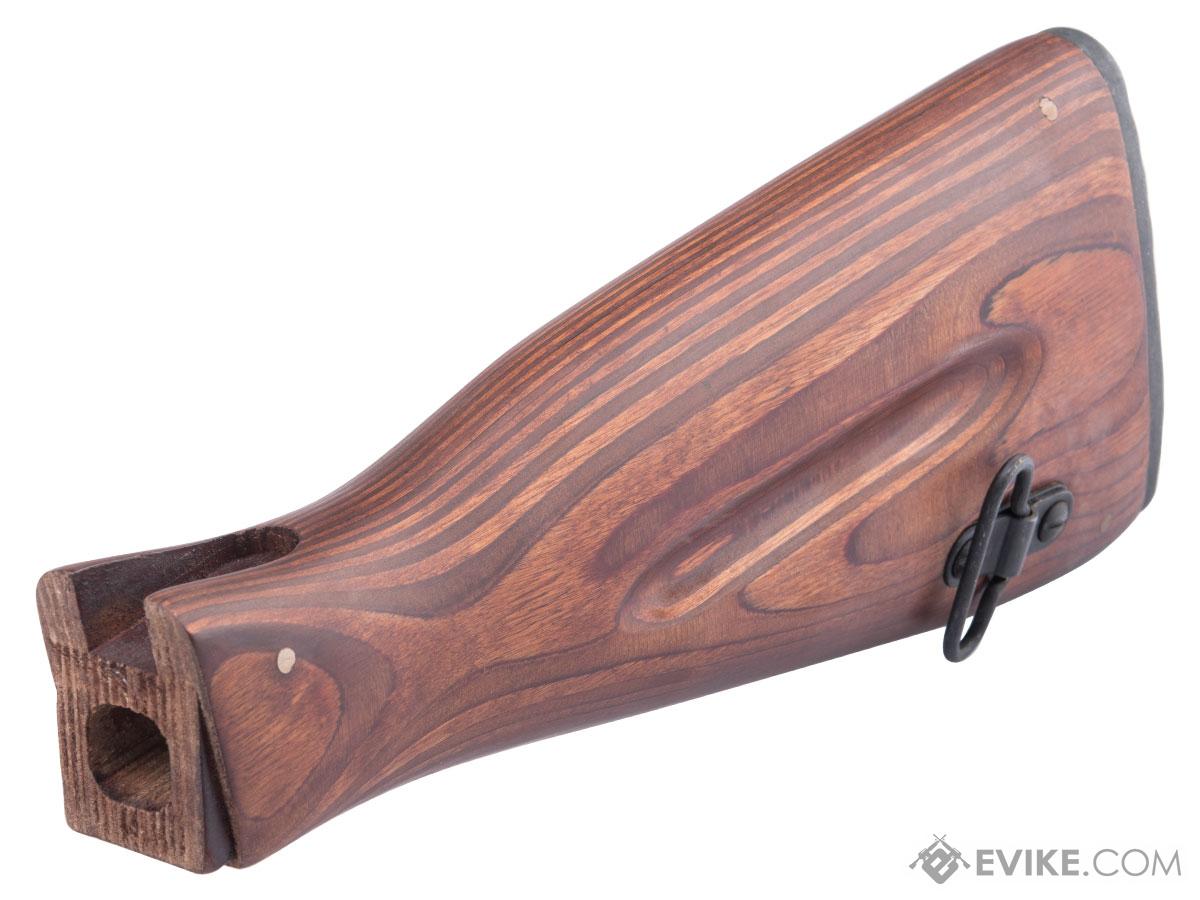 E&L Airsoft Laminated Wood Stock for AK-74N Series Airsoft AEG Rifles