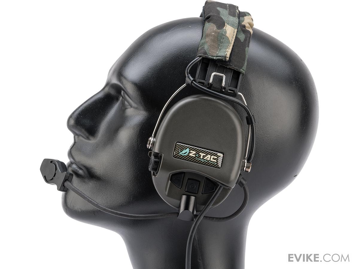Element ZH111 Military Style Noise Canceling Headset w/ High Gain Microphone, Tactical Gear