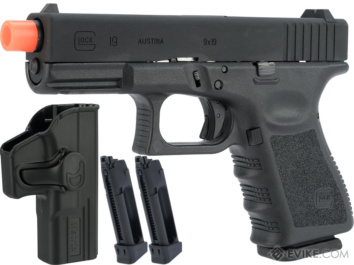 Elite Force Fully Licensed Glock 19 Gen3 Gas Blowback Airsoft Pistol 