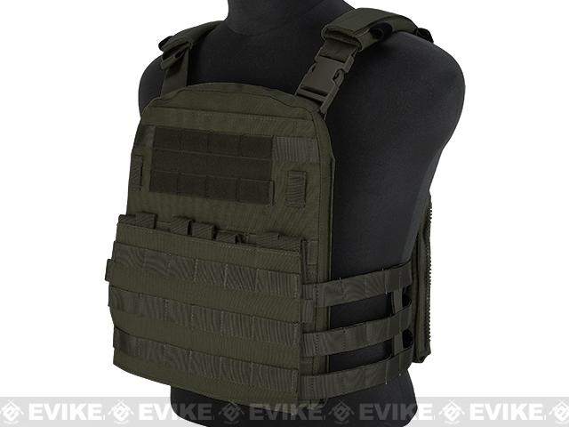 Emerson Lightweight Cage Plate Carrier (Color: Foliage Green)