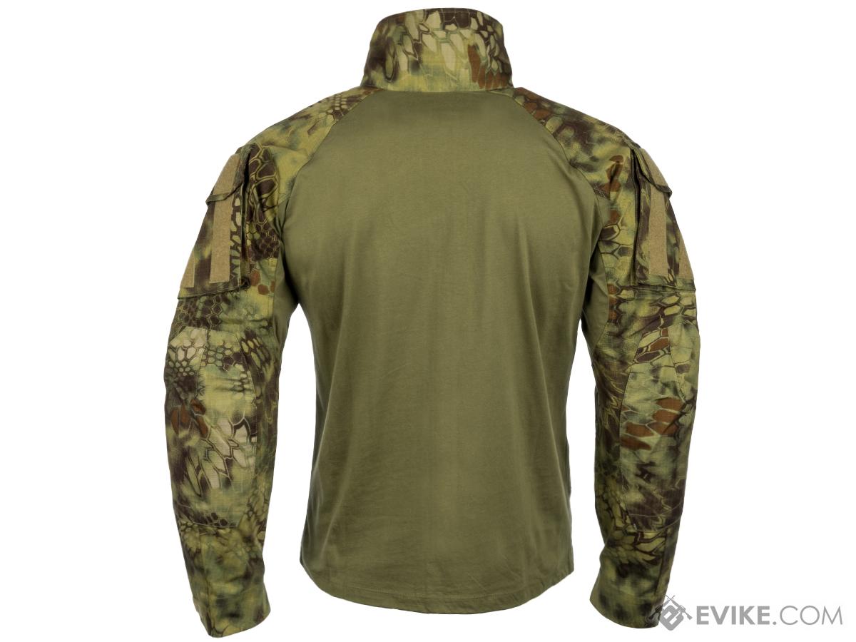 EmersonGear 1/4 Zip Tactical Combat Shirt (Color: Kryptek Mandrake ...