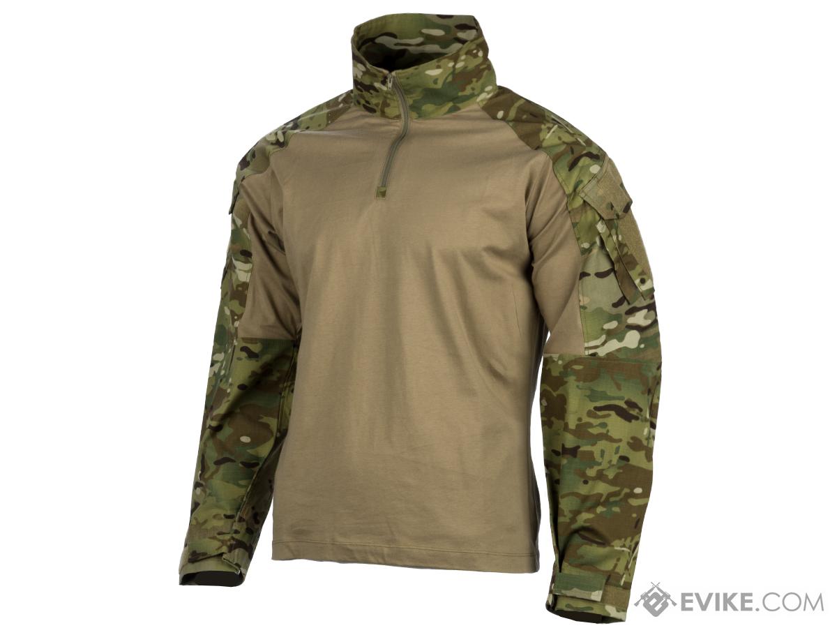 EmersonGear Yellow Label 1/4 Zip Tactical Combat Shirt (Color: Multicam / X-Large)