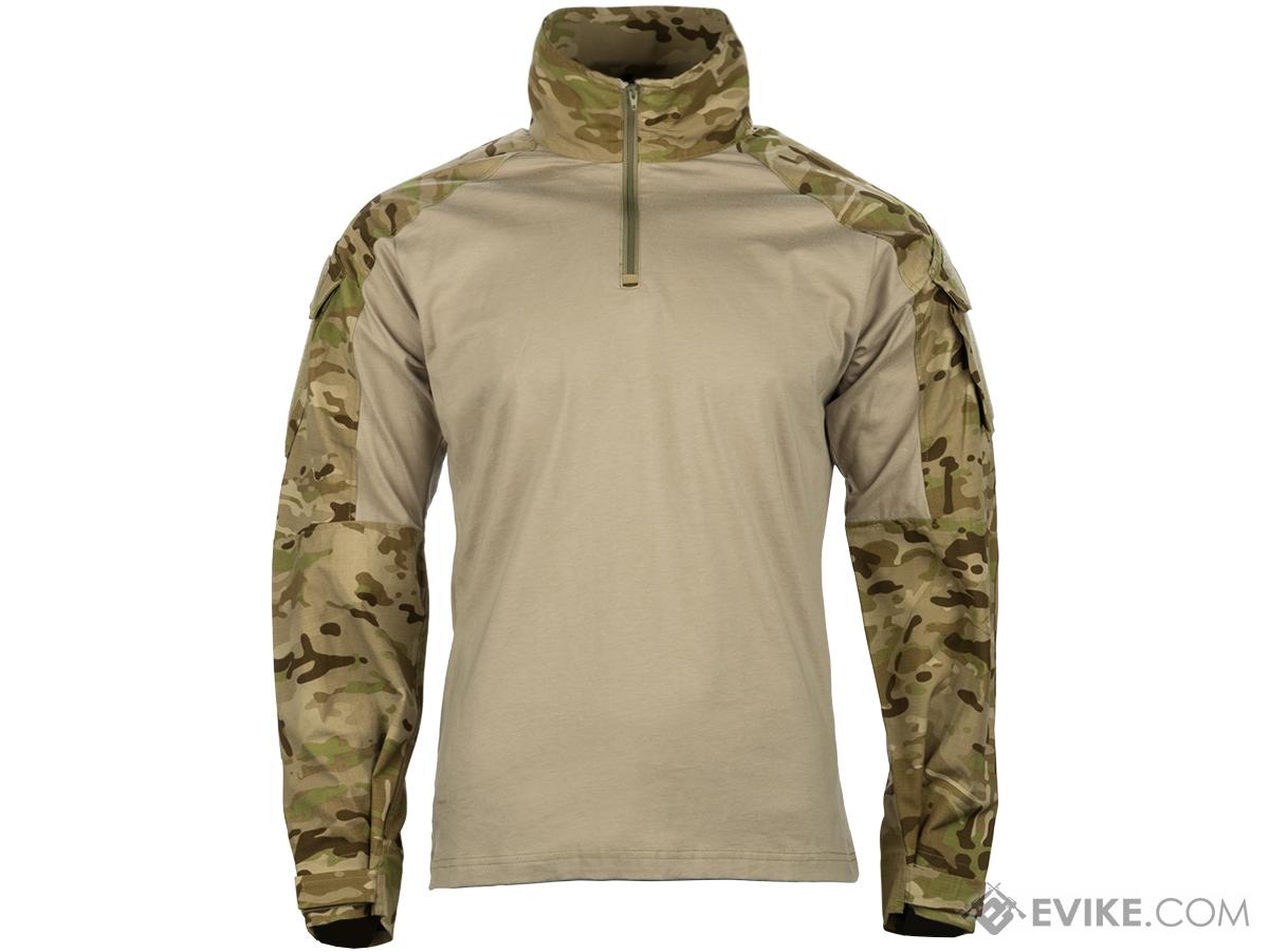 EmersonGear Yellow Label 1/4 Zip Tactical Combat Shirt (Color: Multicam ...