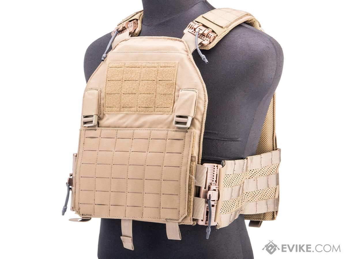 EmersonGear Yellow Label LAVC Assault Quick Release Plate Carrier (Color: Coyote Brown)