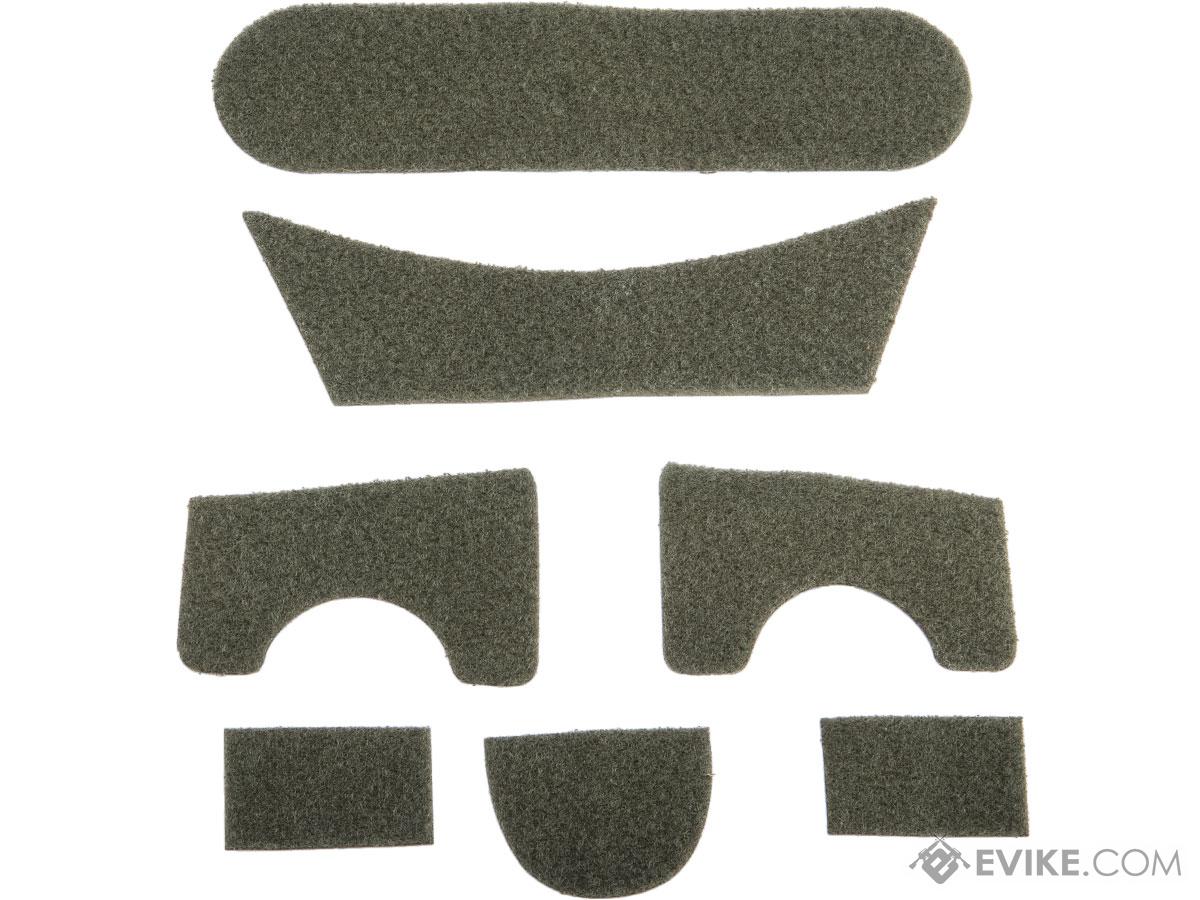 Emerson Loop Hook and Loop Adhesive Strips for MICH Type Helmets (Color: OD Green)
