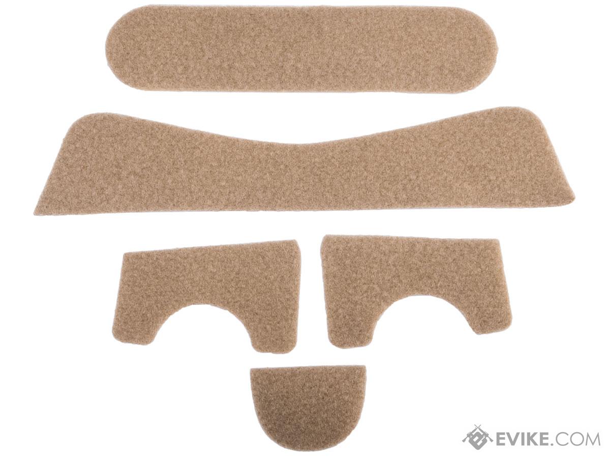 Emerson Loop Hook and Loop Adhesive Strips for MICH Type Helmets (Color: Tan)