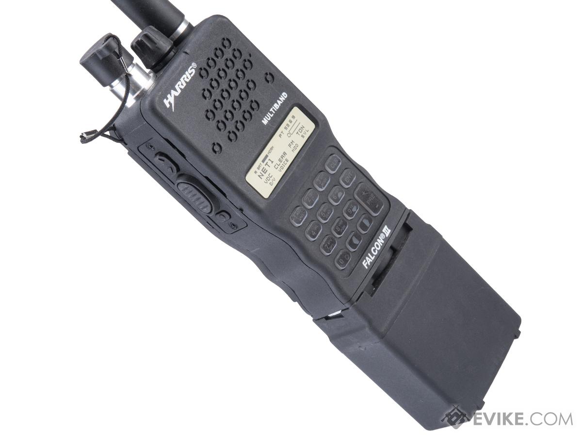 FMA High-Grade Dummy PRC-152 Radio with Detachable Antenna (Color: Black)