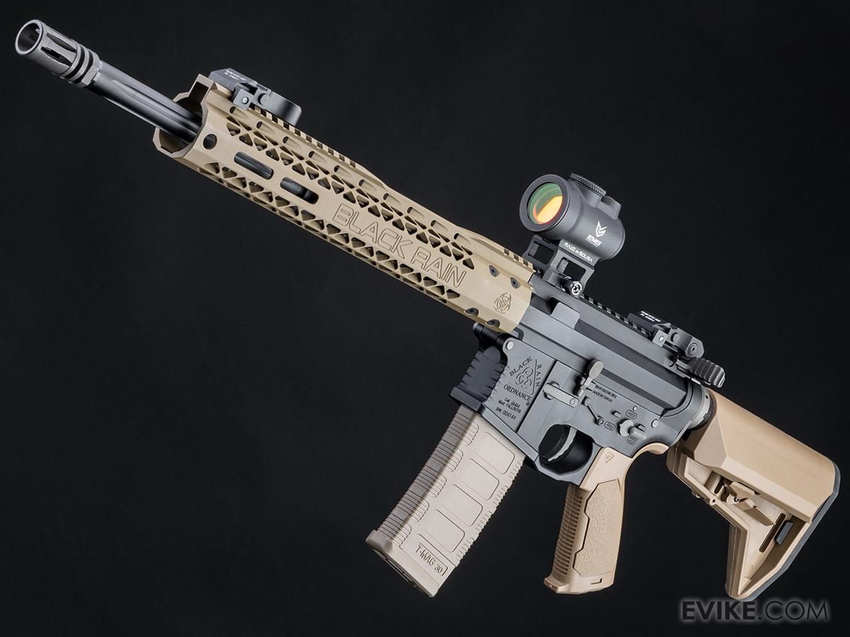 EMG Black Rain Ordnance BRO SPEC15 Licensed AR-15 Airsoft AEG Rifle w/ M-LOK Handguard (Color: Dark Earth / Carbine)