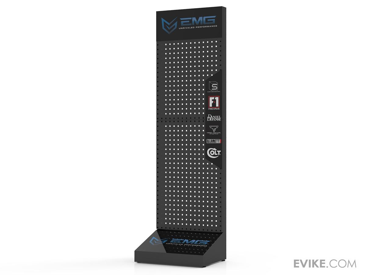 EMG Battle Wall System Weapon Display & Storage Solution Single-Sided Vertical Rack (Size: Short)