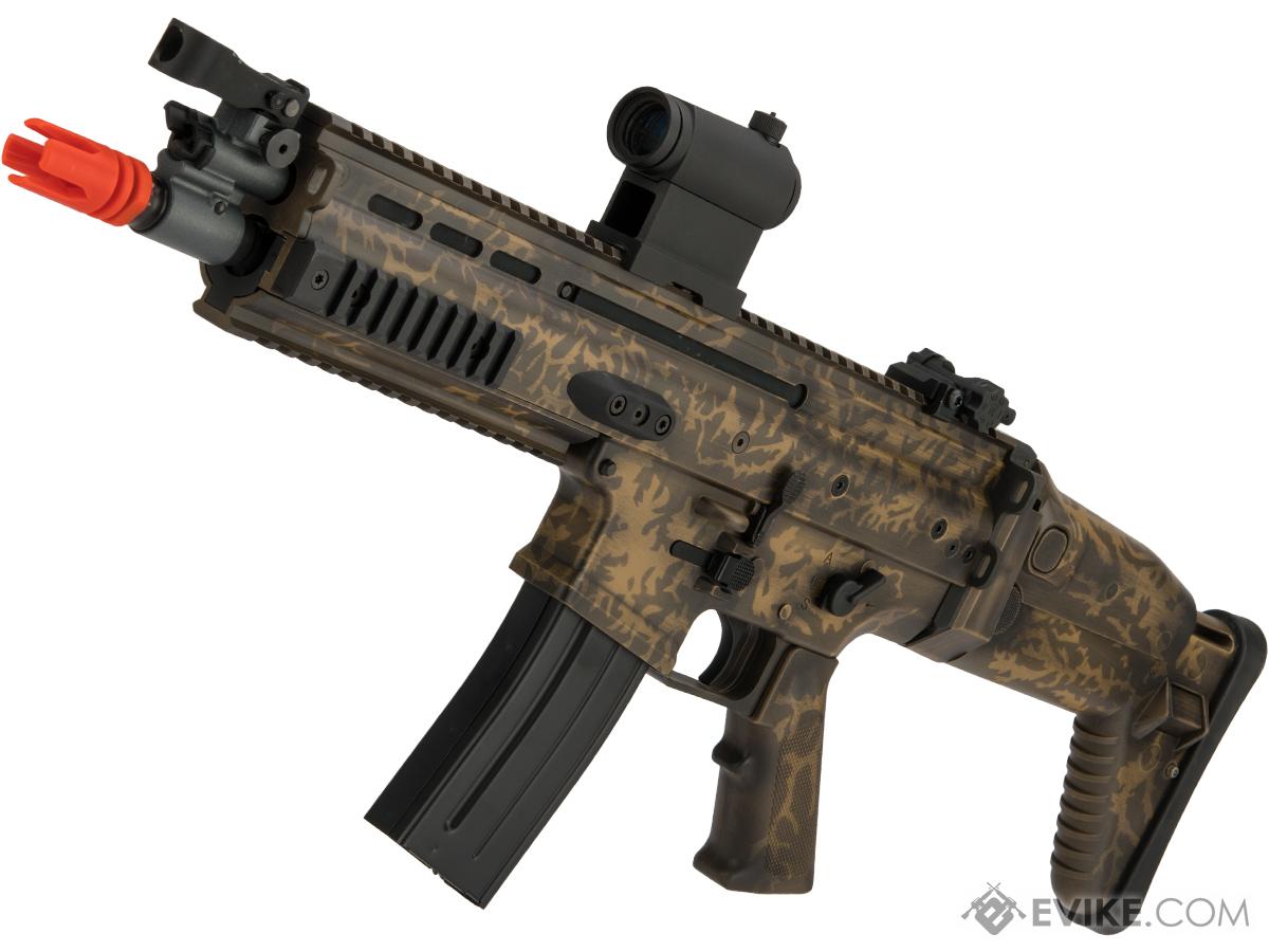 VFC FN Herstal SCAR-L Airsoft AEG Rifle w/ Black Sheep Arms Custom Cerakote (Model: CQC / Roots Camo)