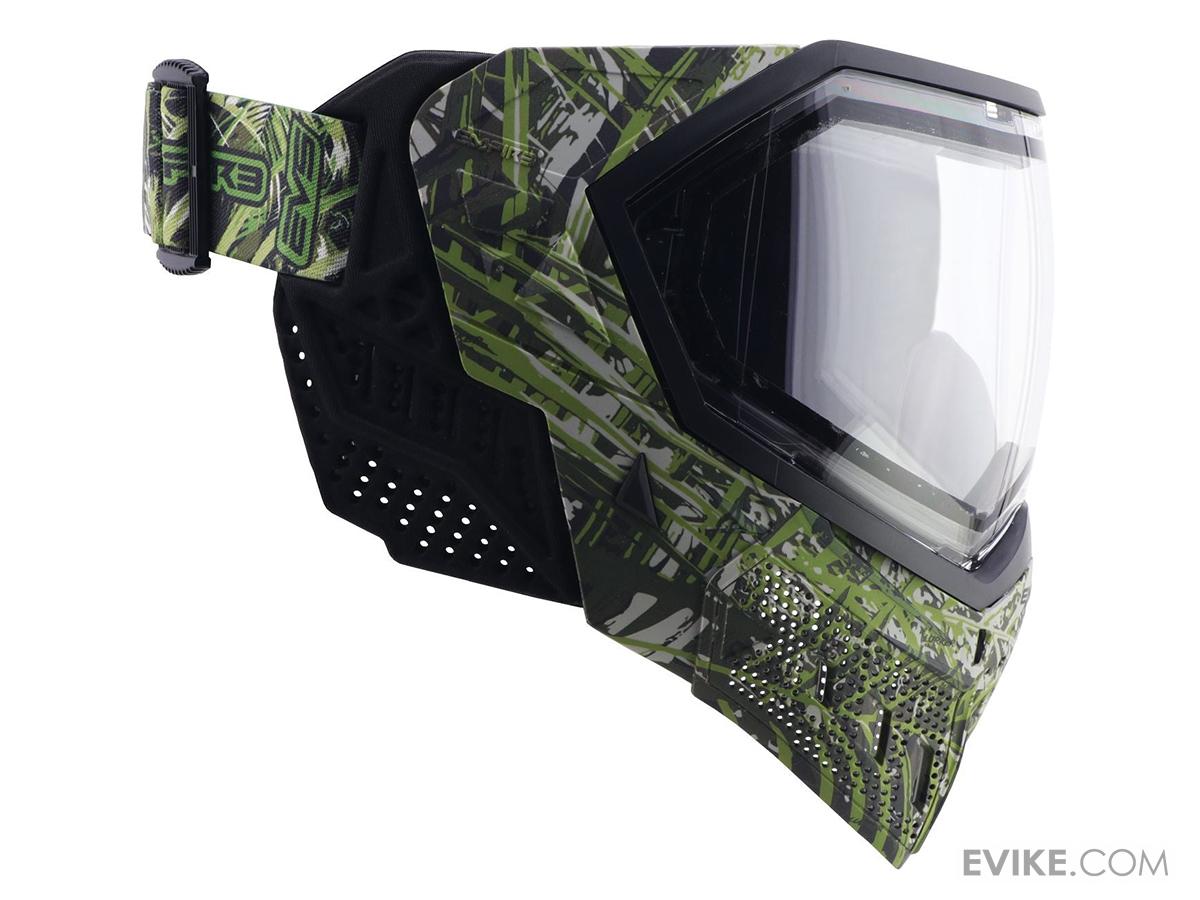 Masque De Paintball Empire Helix Inversé – Vert, Anti-buée, Idéal Pour L’extérieur