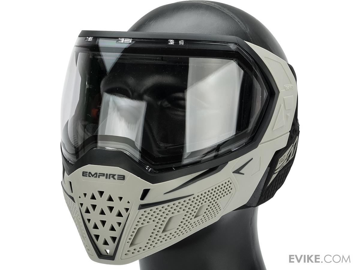 Empire Paintball EVS Full Face Mask (Color Black & Grey / Clear
